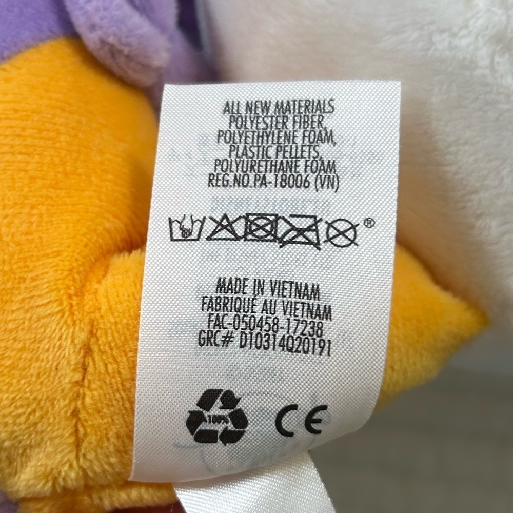 Disney Plush Daisy Duck. #Disney #Disney Plushie #Daisy Duck - Picture 10 of 11